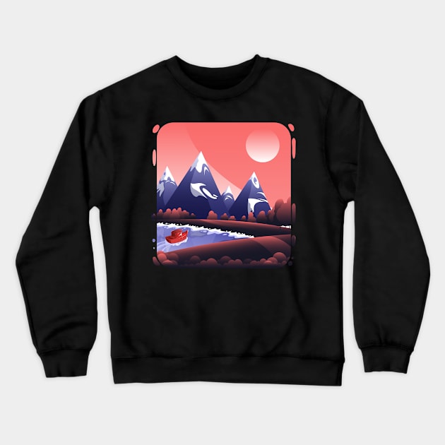 Opening Crewneck Sweatshirt by DaKoArt